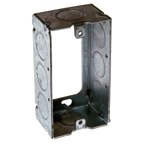 metal single gang box extender|1 2 inch outlet extender.